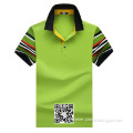 Customized Unisex Comfort Breathable Collar T shirts Custom